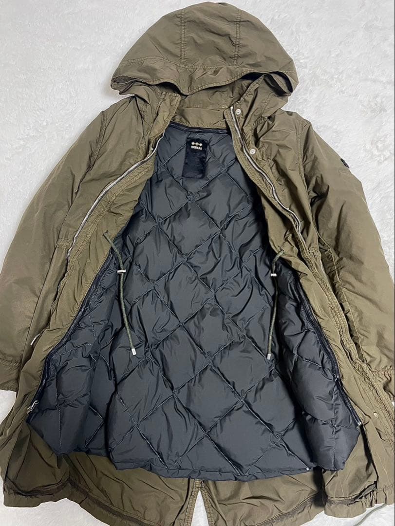 TATRAS モッズコート ダウンライナー付 カーキ サイズ02