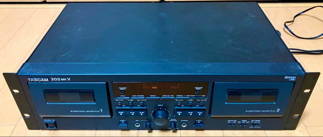 TASCAM 202 MK V カセットデッキ 中古 ジャンク 送料無料