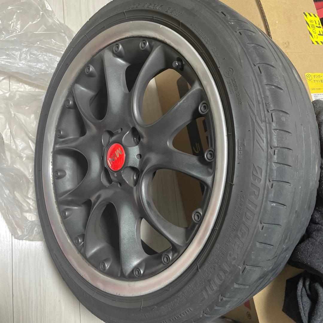 ミニクーパー純正17インチ！