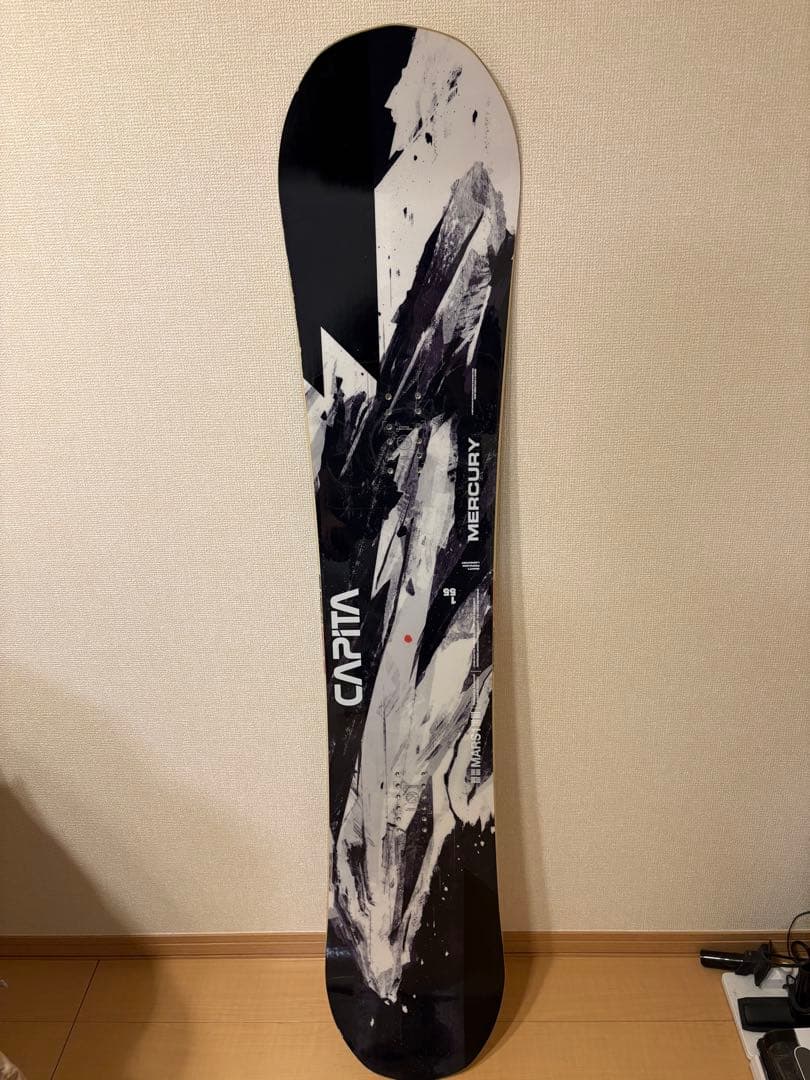 CAPITA　MERCURY　キャピタマーキュリー　155 (ボードケース付き)