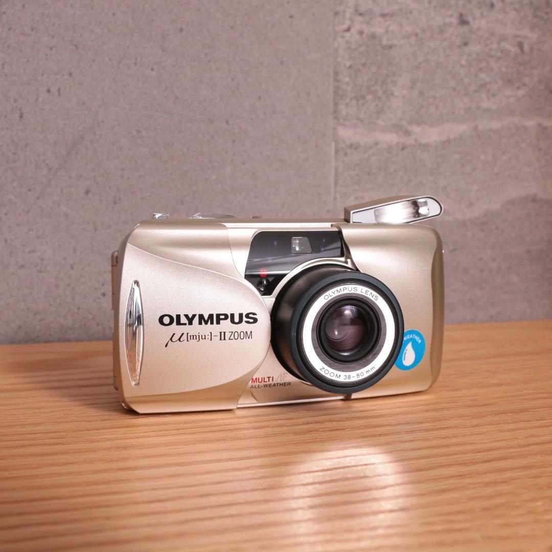 美品 OLYMPUS μ [mju:] II ミューⅡ ZOOM 動作確認済