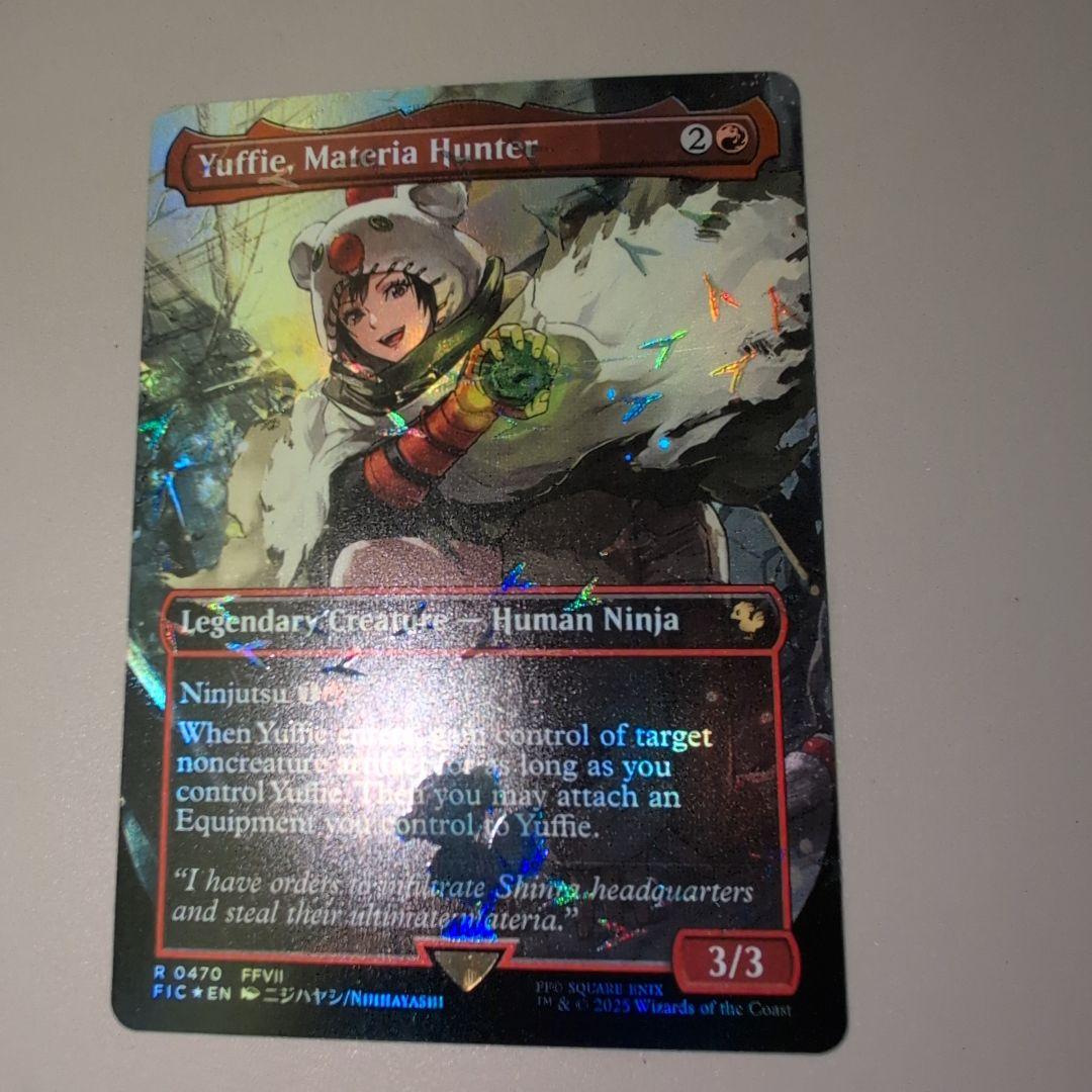 マテリアハンター、ユフィ チョコボトラックfoil MTG英語版