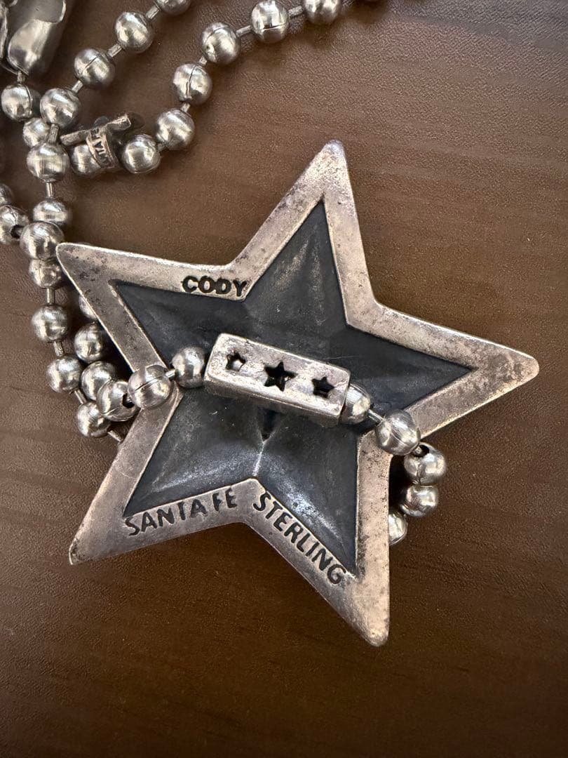 CODY SANDERSON ビッグスター ネックレス ボールチェーン