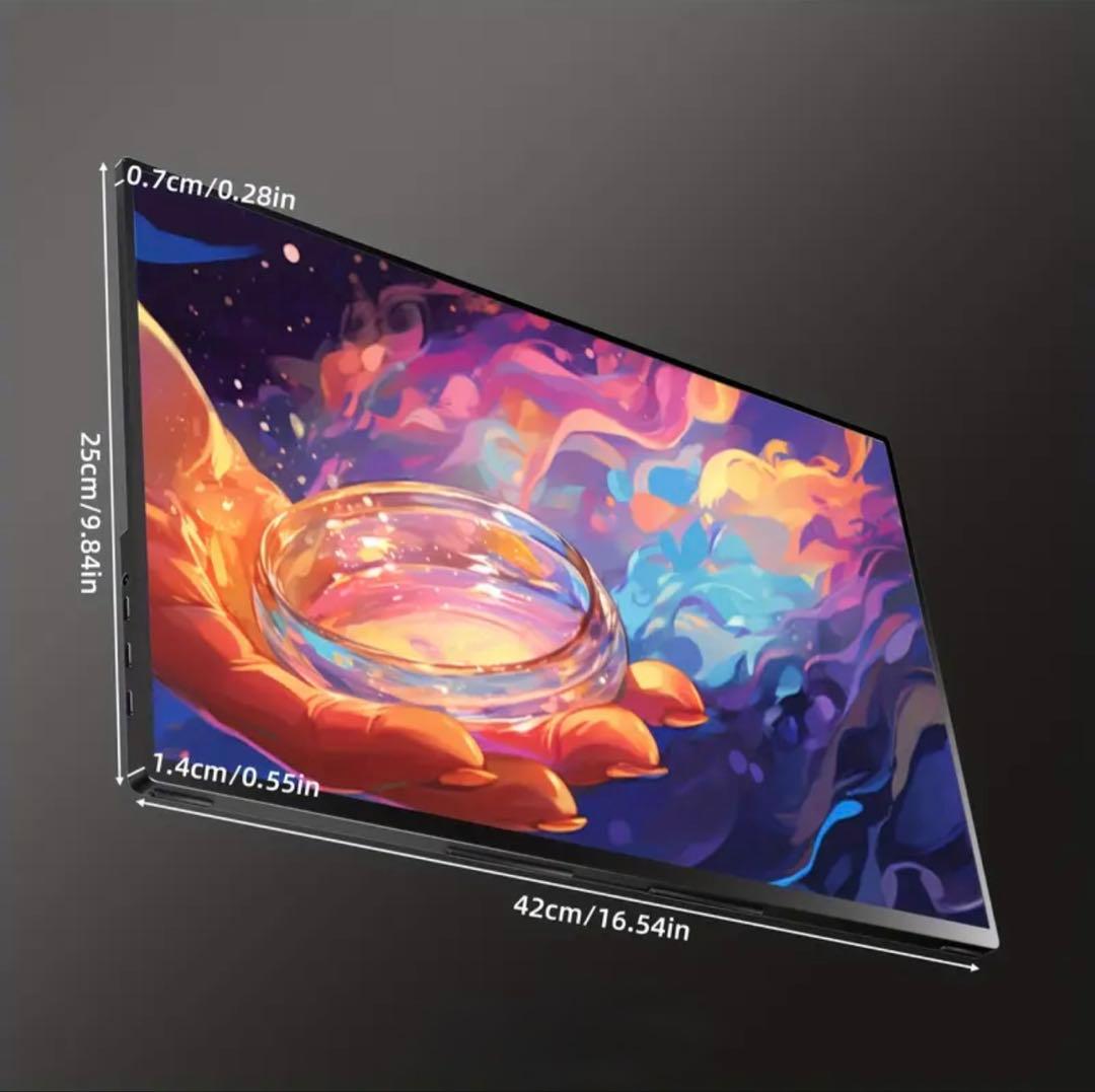 Ingknok 18.5インチモバイルモニターFHDポータブルモニター新品未使用