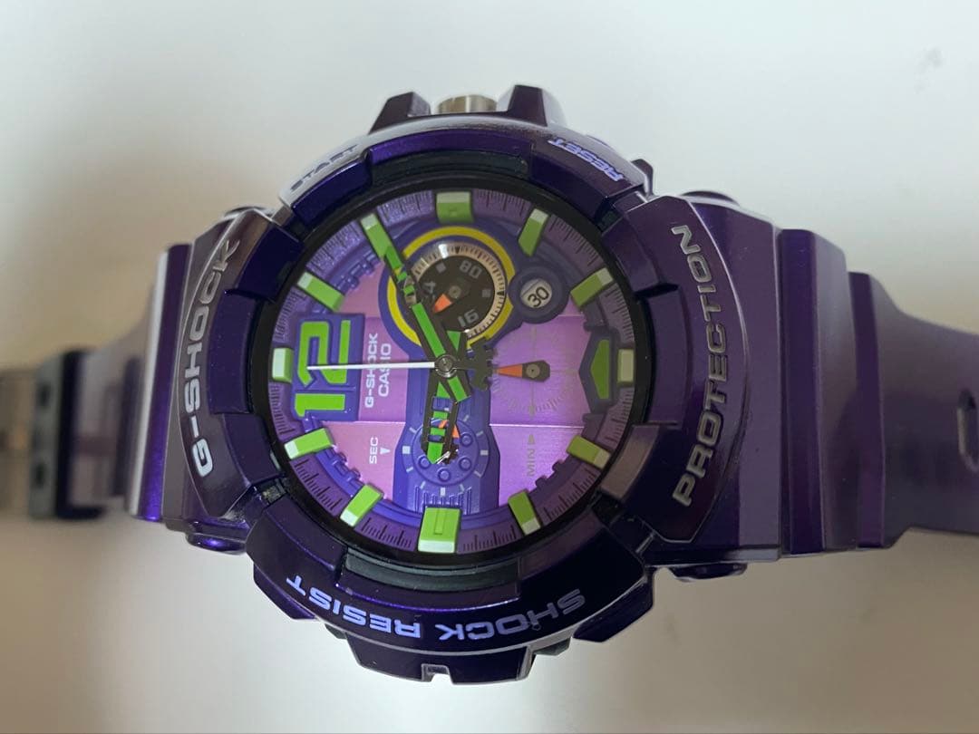 CASIO G-SHOCK エヴァンゲリオン　激レア　初号機　電池交換済
