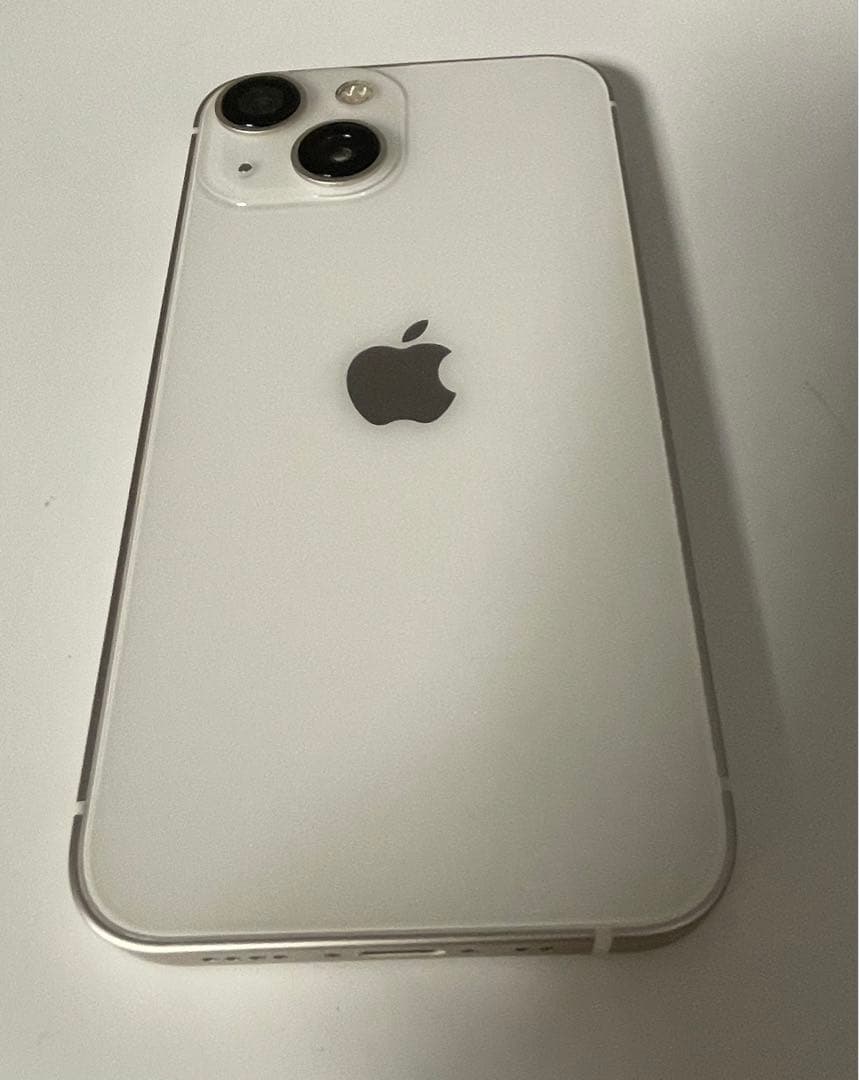 ⭐️使用短⭐️iPhone 13 mini 256GBスターライト最大BT96%