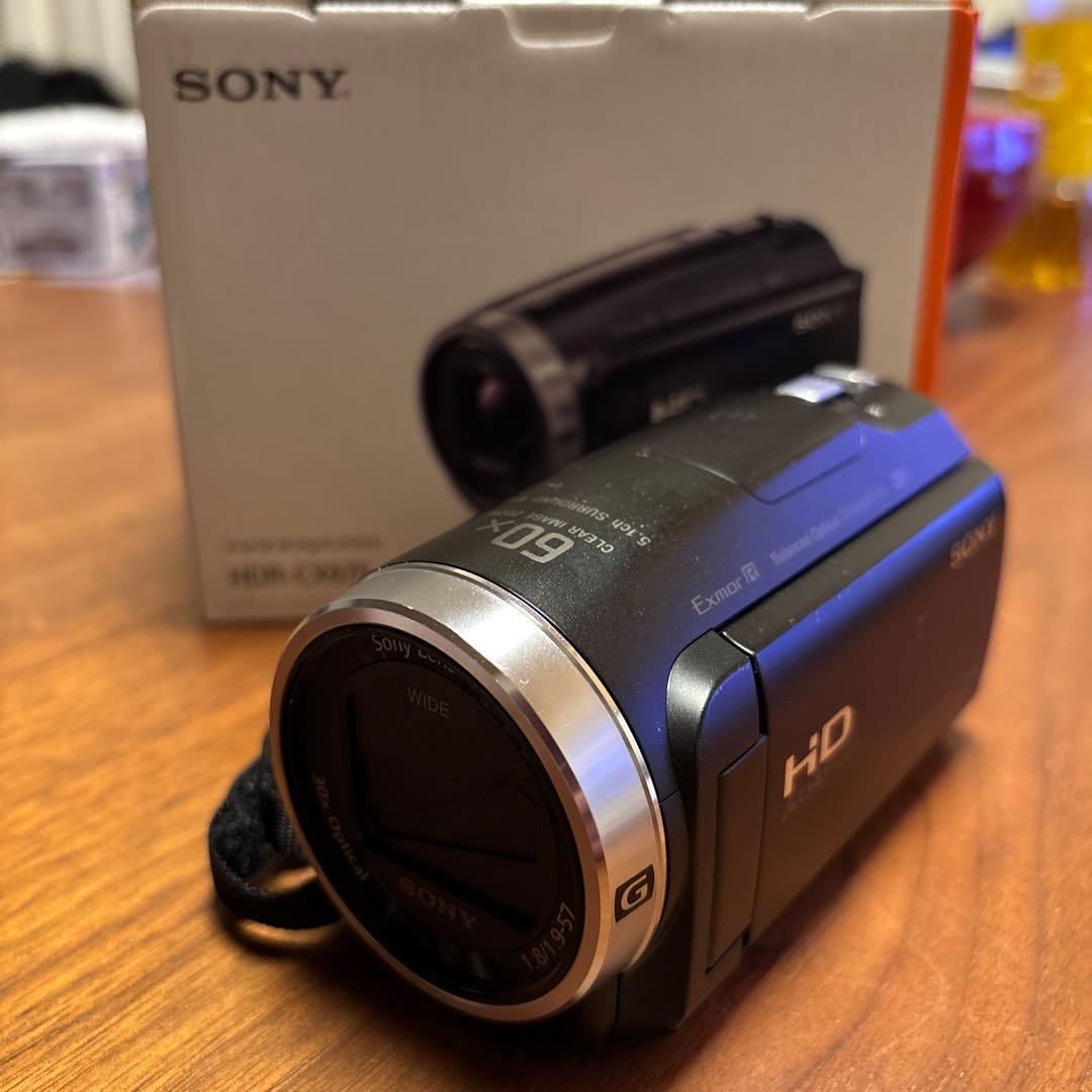 【美品】【三脚付き】SONY HDR-CX675