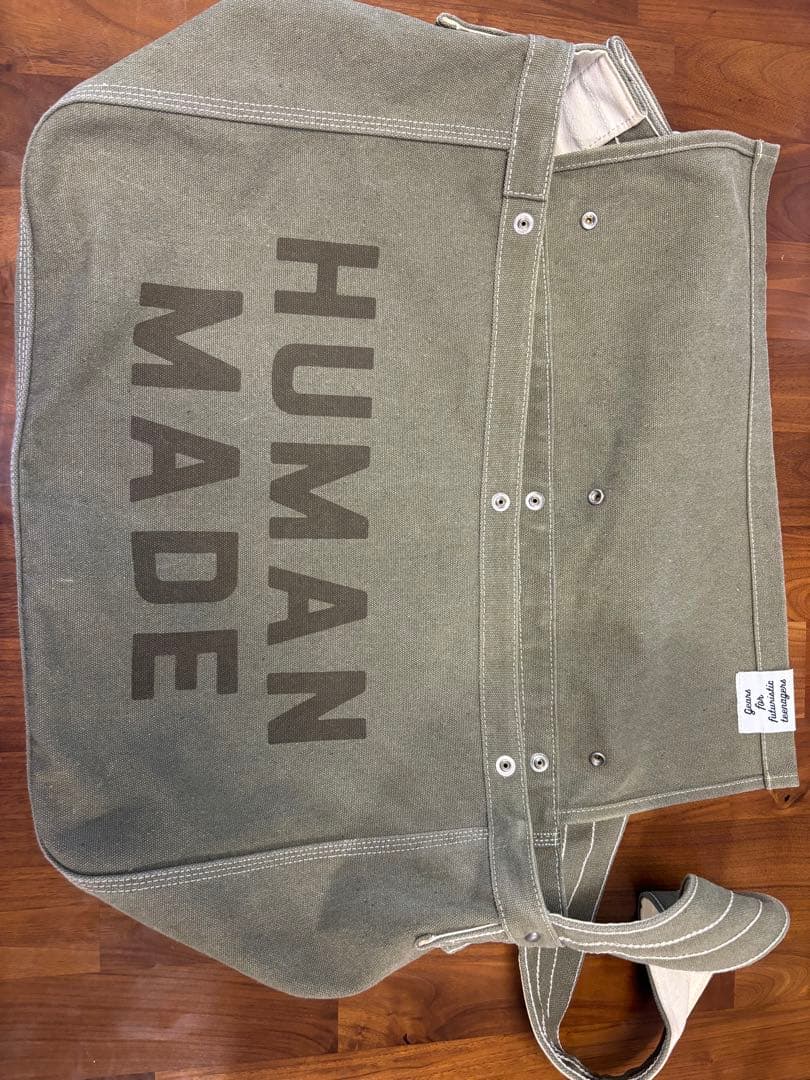HUMAN MADE バッグ オリーブ メールバッグ