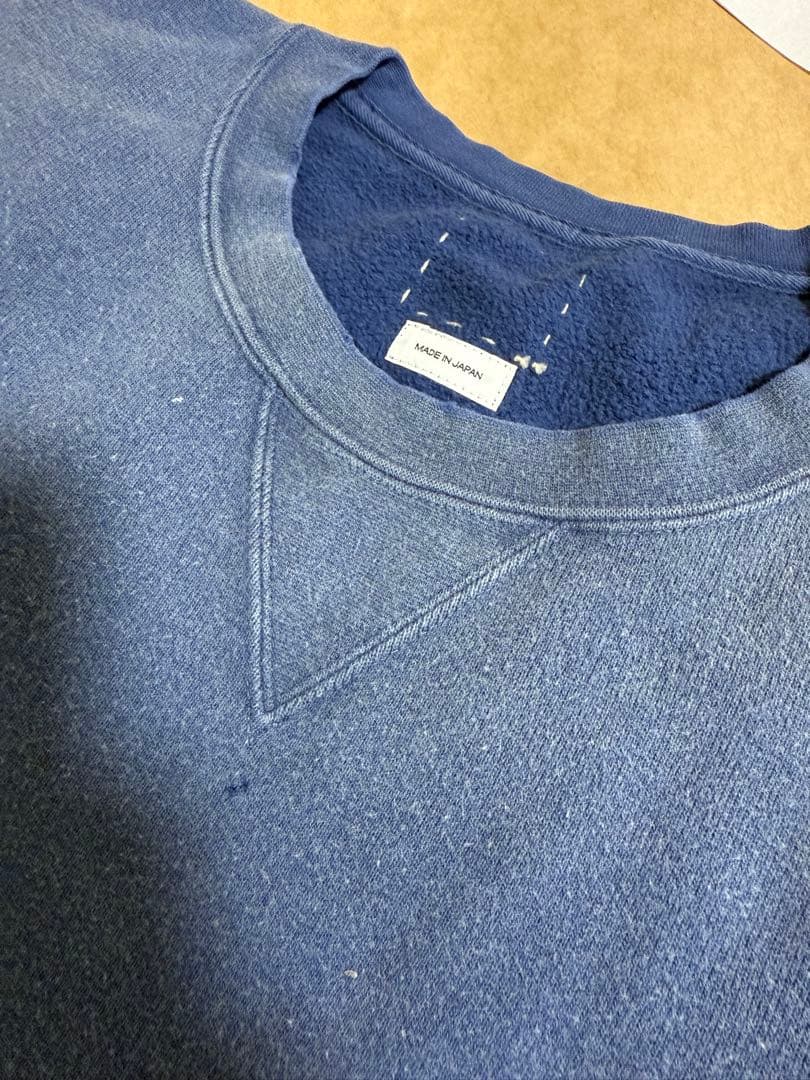 visvim JUMBO SB SWEAT L/S CRASHスウェット