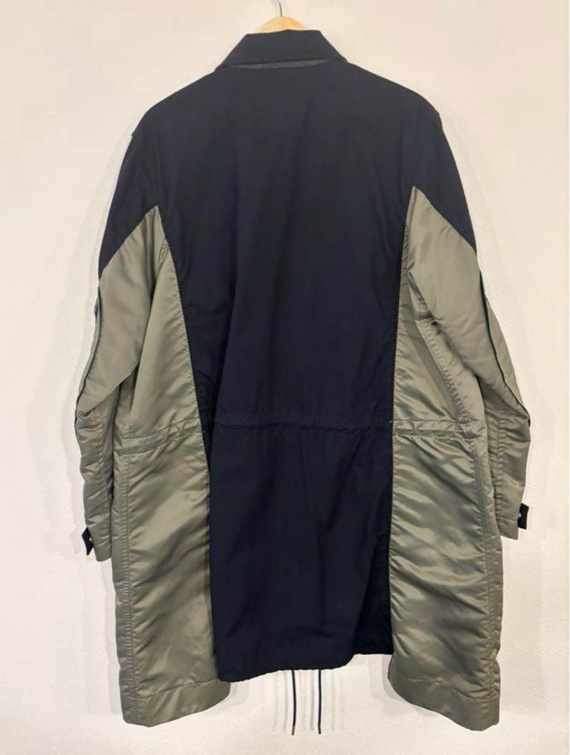 ハロウィンセール　Sacai ドッキング　ミリタリーコート　サイズ1
