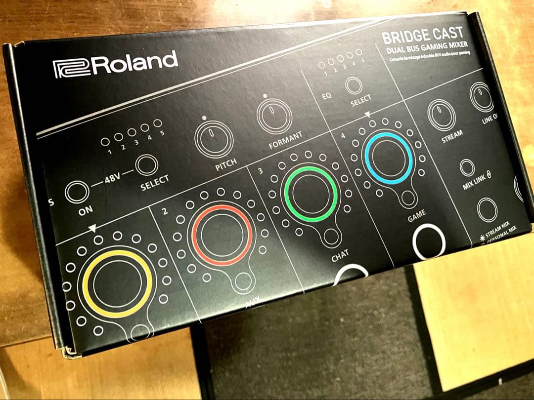 【ワン】ローランド ROLAND ブリッジキャスト ゲーミングミキサー