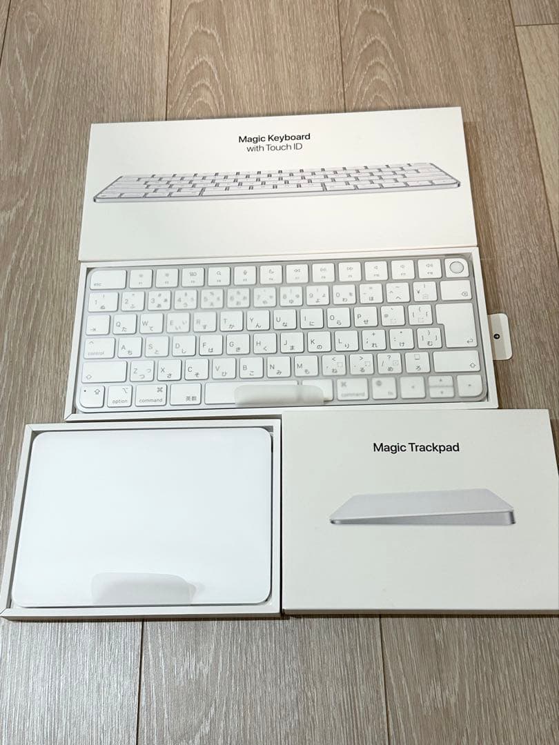 【美品】apple トラックパッド3＆マジックキーボード
