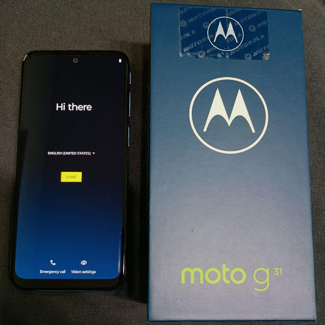 スマートフォン本体 Motog31 128GB