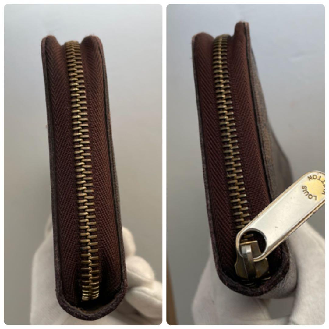 美品✨ルイヴィトン ダミエ ジッピー オーガナイザー 長財布 ラウンドファスナー