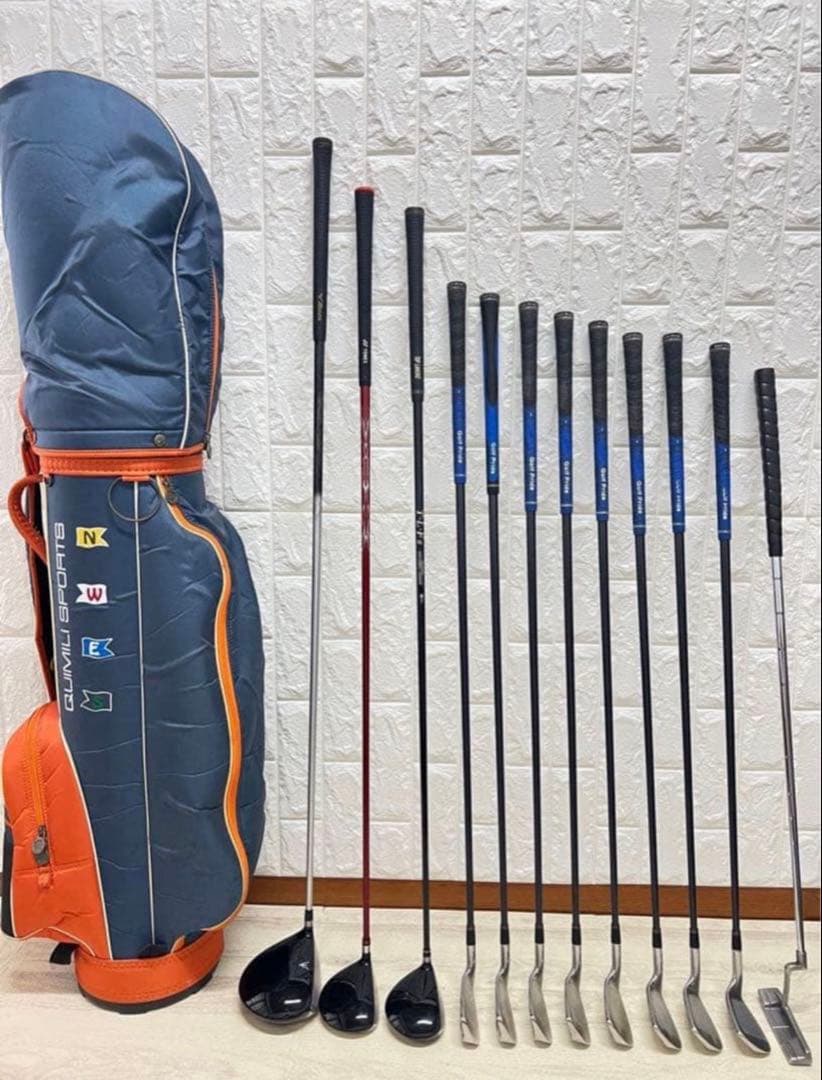 初心者おすすめ ゴルフクラブセット メンズ ミズノ キャディバッグ付