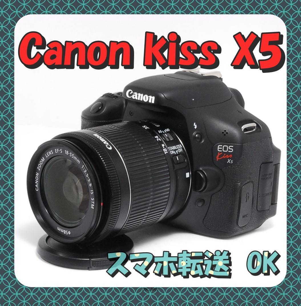 ショット数3700回★Canon Kiss X5 18-55mm 動作確認済