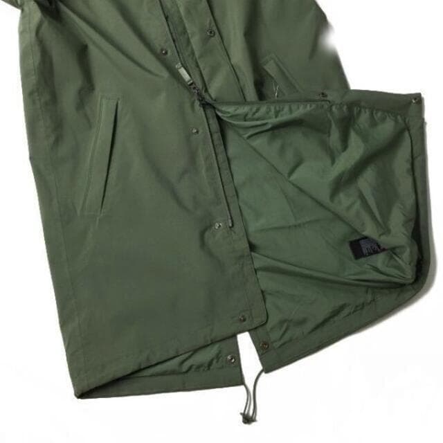 ザノースフェイス防水透湿トレンチコート US L(JP XL相当)緑
