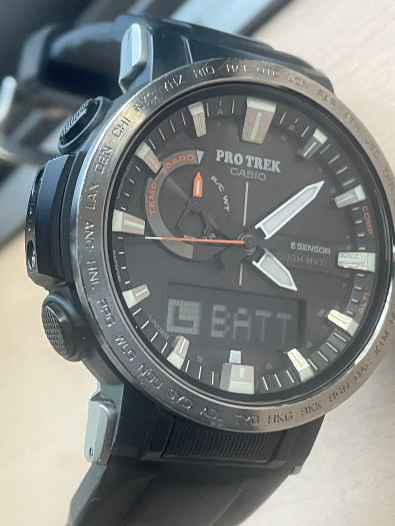 CASIO プロトレック PROTREK PRW-60Y タフソーラー電波