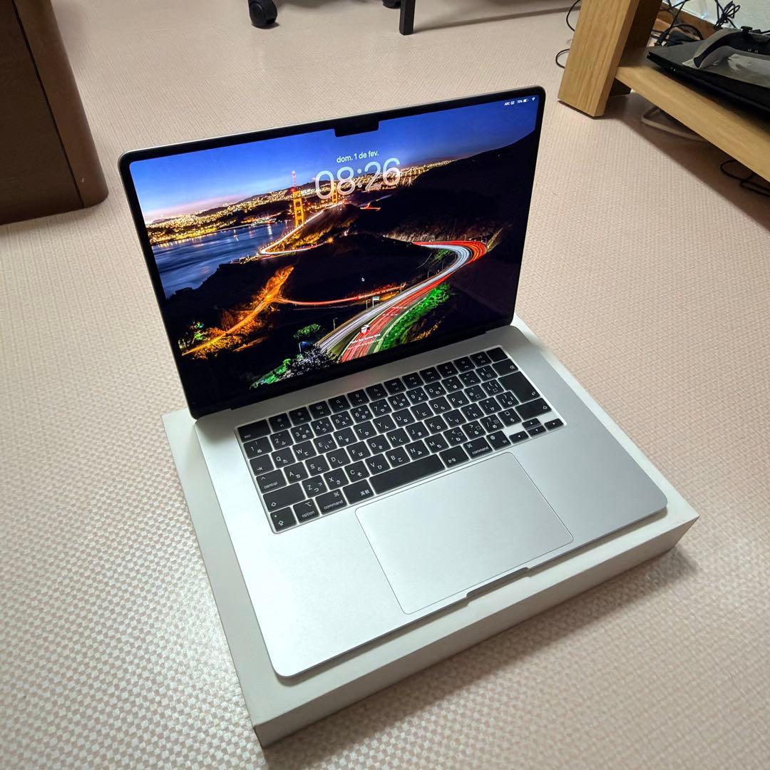 Apple MacBook Air M2 シルバー 本体 8GB 512SSD