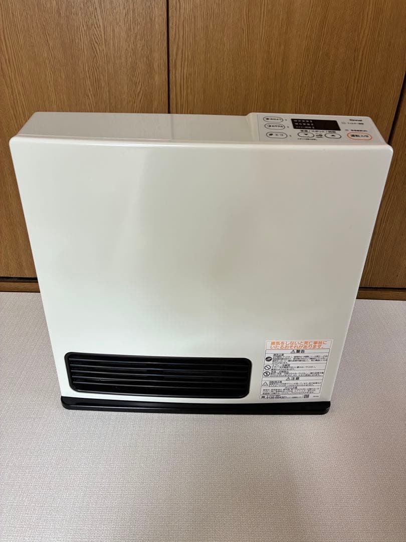 SRC-365E リンナイガスファンヒーター ホワイト2019年製 都市ガス用