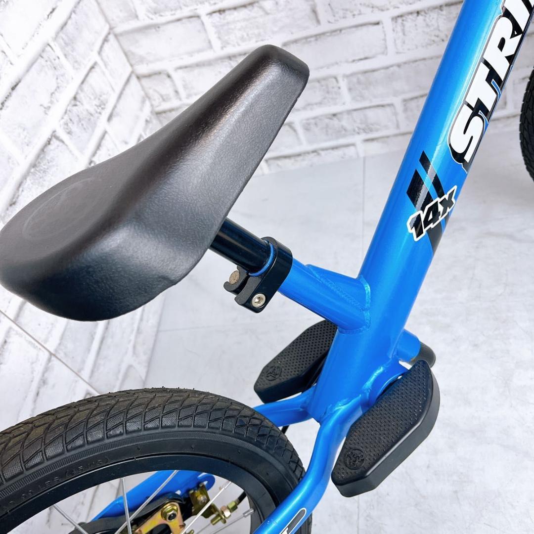 【★未使用級★】ストライダー 14x 14インチ　スティールブルー　キッズバイク