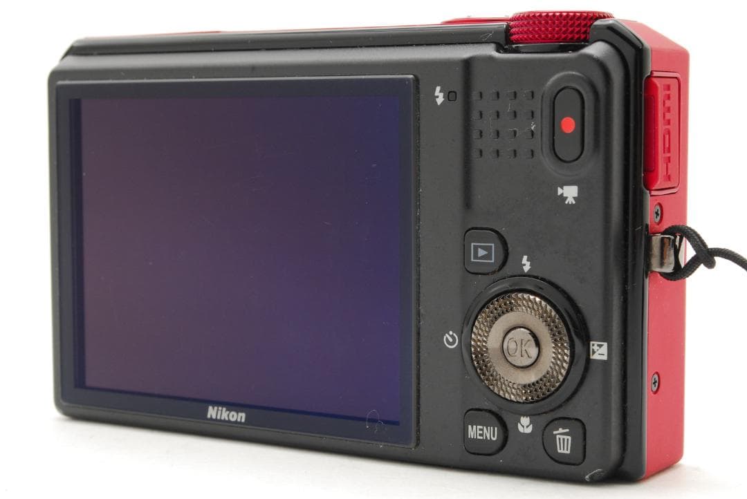 Nikon COOLPIX s9100 赤 ピンク 18倍ズーム 動作確認済