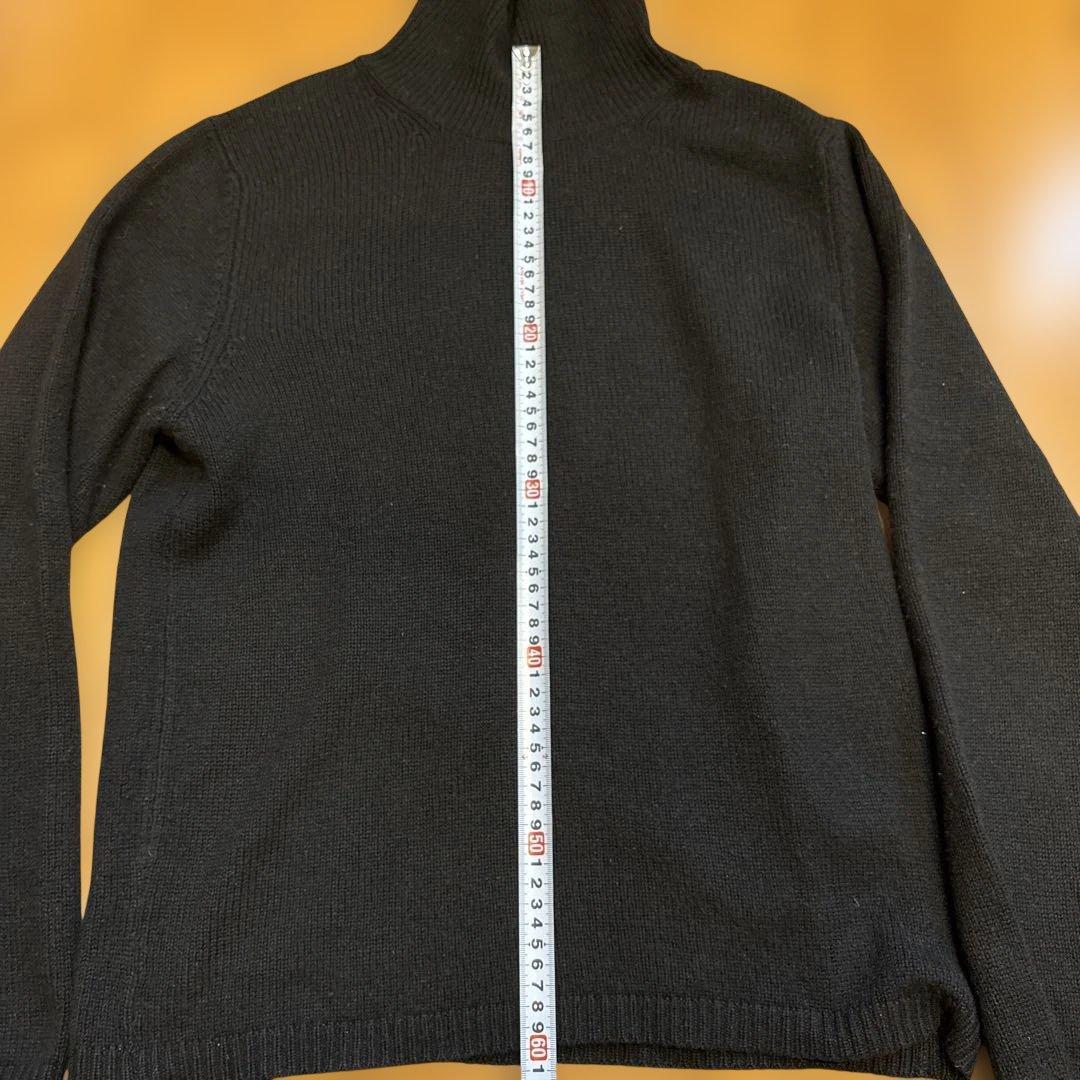 GUCCI ブラック タートルネック セーター M