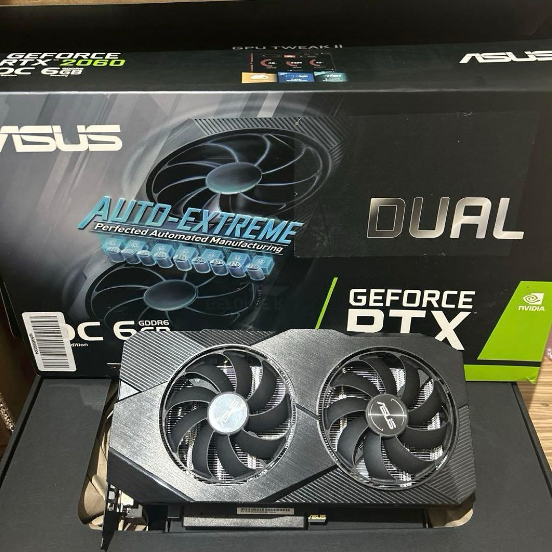 グラフィックボード・グラボ・ビデオカード ASUS GeForce RTX 2060