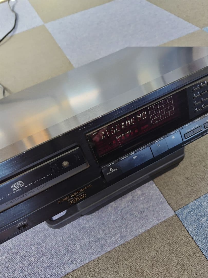 ソニー「CDP-337ESD」CDプレイヤー