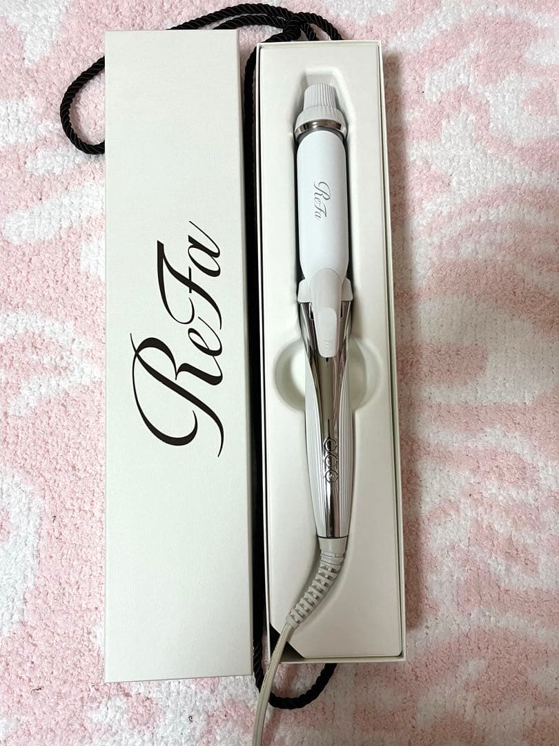 マイマイ　 ReFa カールヘアアイロン ホワイト　32㎜