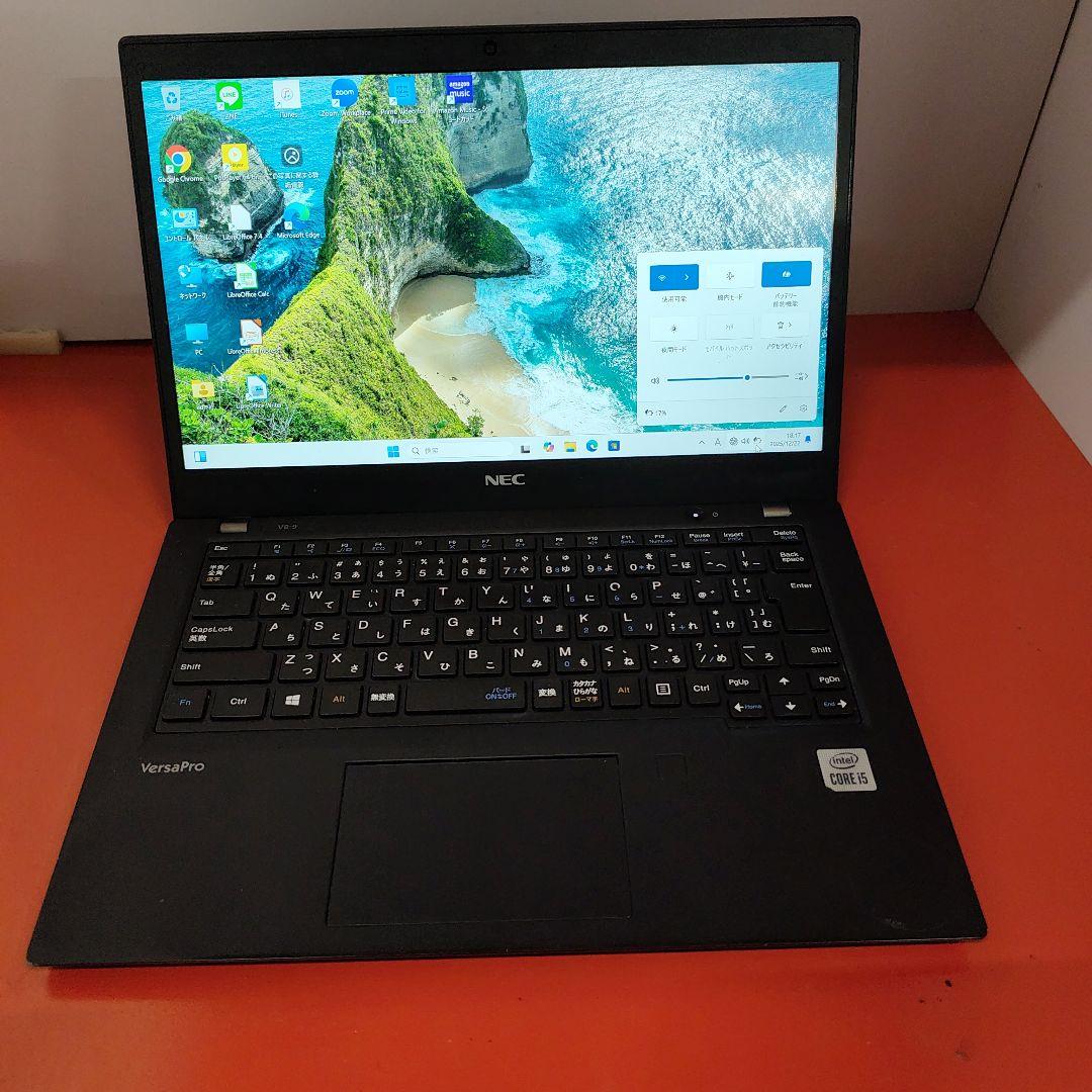 NEC 爆速SSD Windows11 ノートパソコン Core i5第10世代