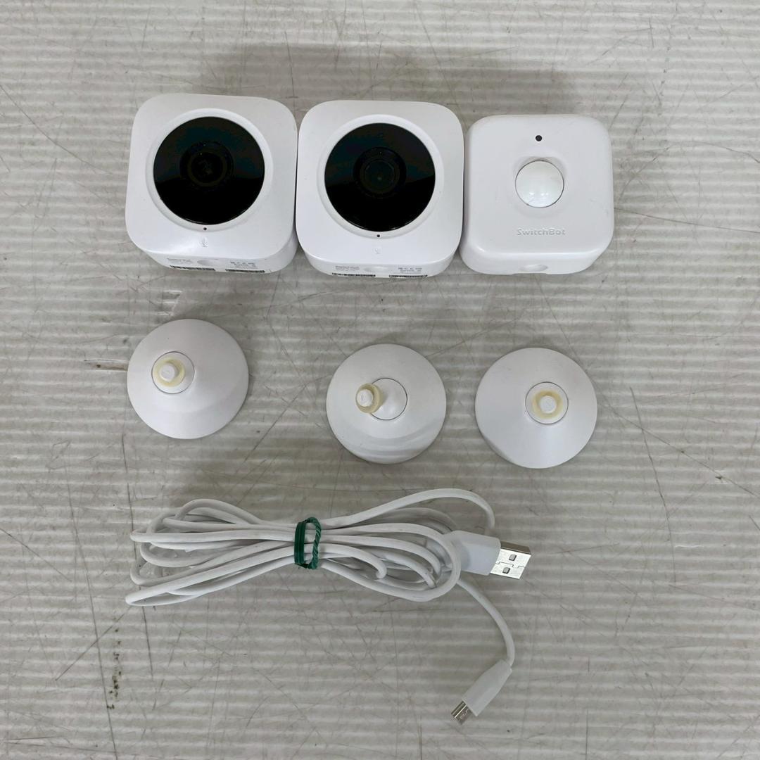 【Switch Bot】 人感センサー 屋内カメラ W1301200 A0591