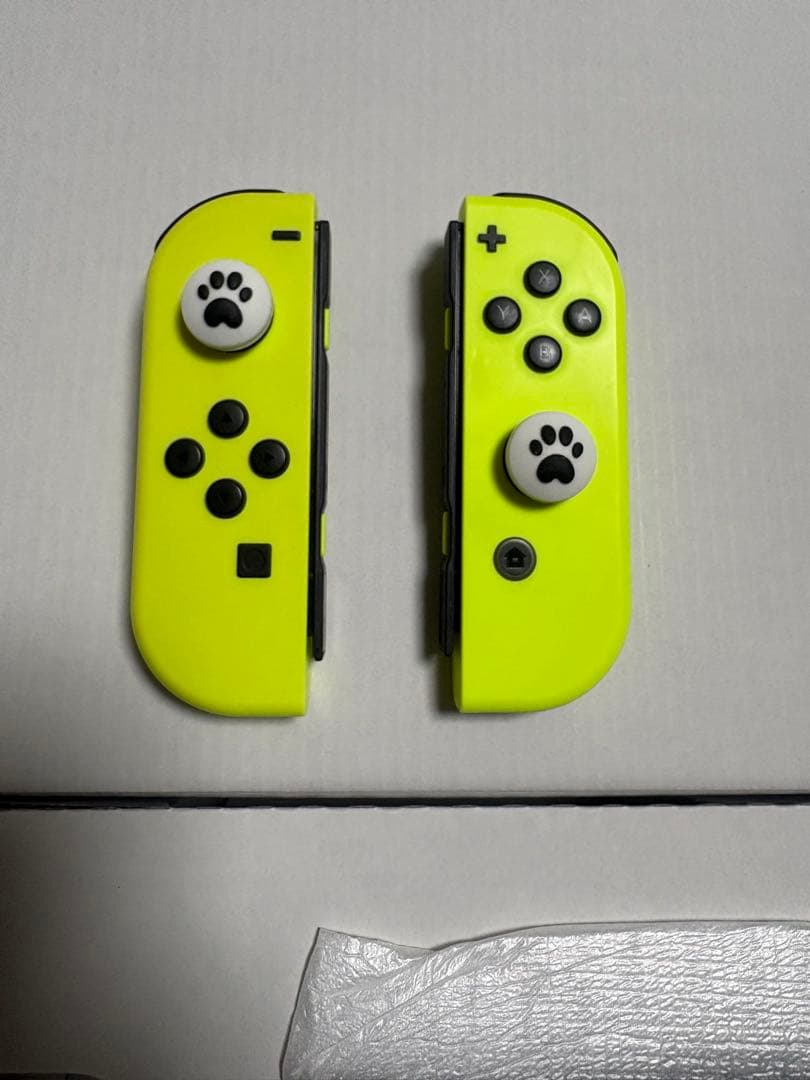 【完全動作品】ニンテンドースイッチ ネオンイエロー（おまけ付き）