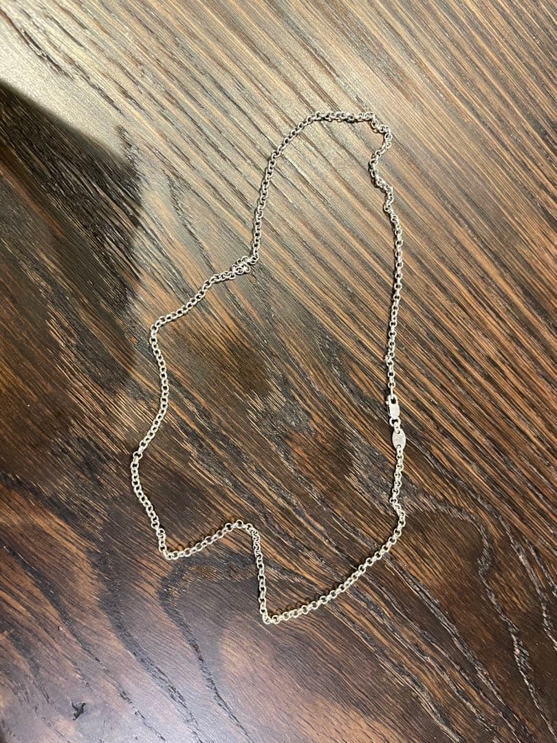 【お値下げ交渉お受け致します】クロムハーツ ロールチェーン 18インチ 925