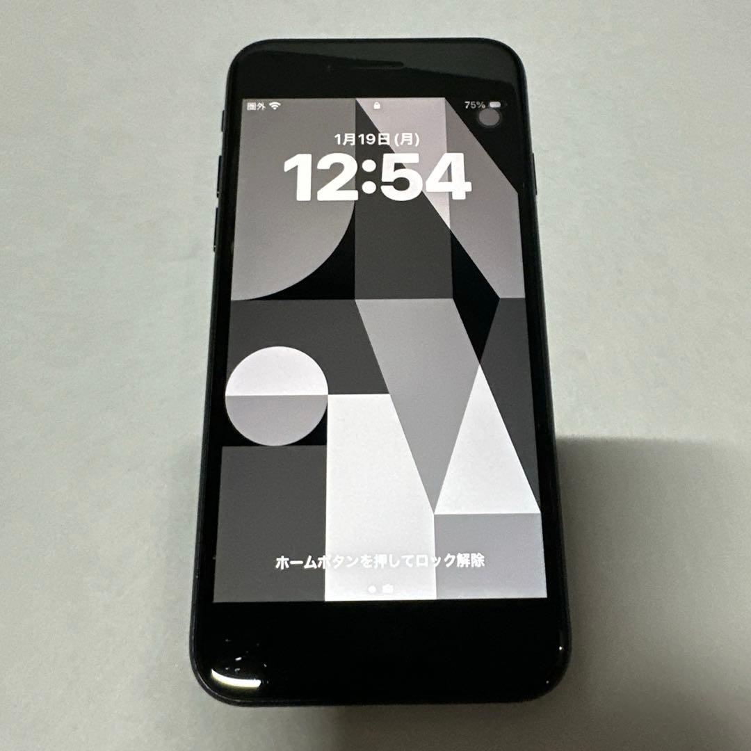 iPhone SE (第3世代) ミッドナイト 64 GB ホームボタンジャンク