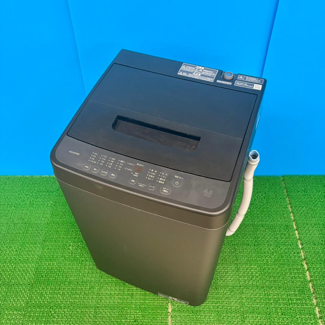605 マッドブラック　洗濯機　4.5キロ　小型　一人暮らし　2024年製