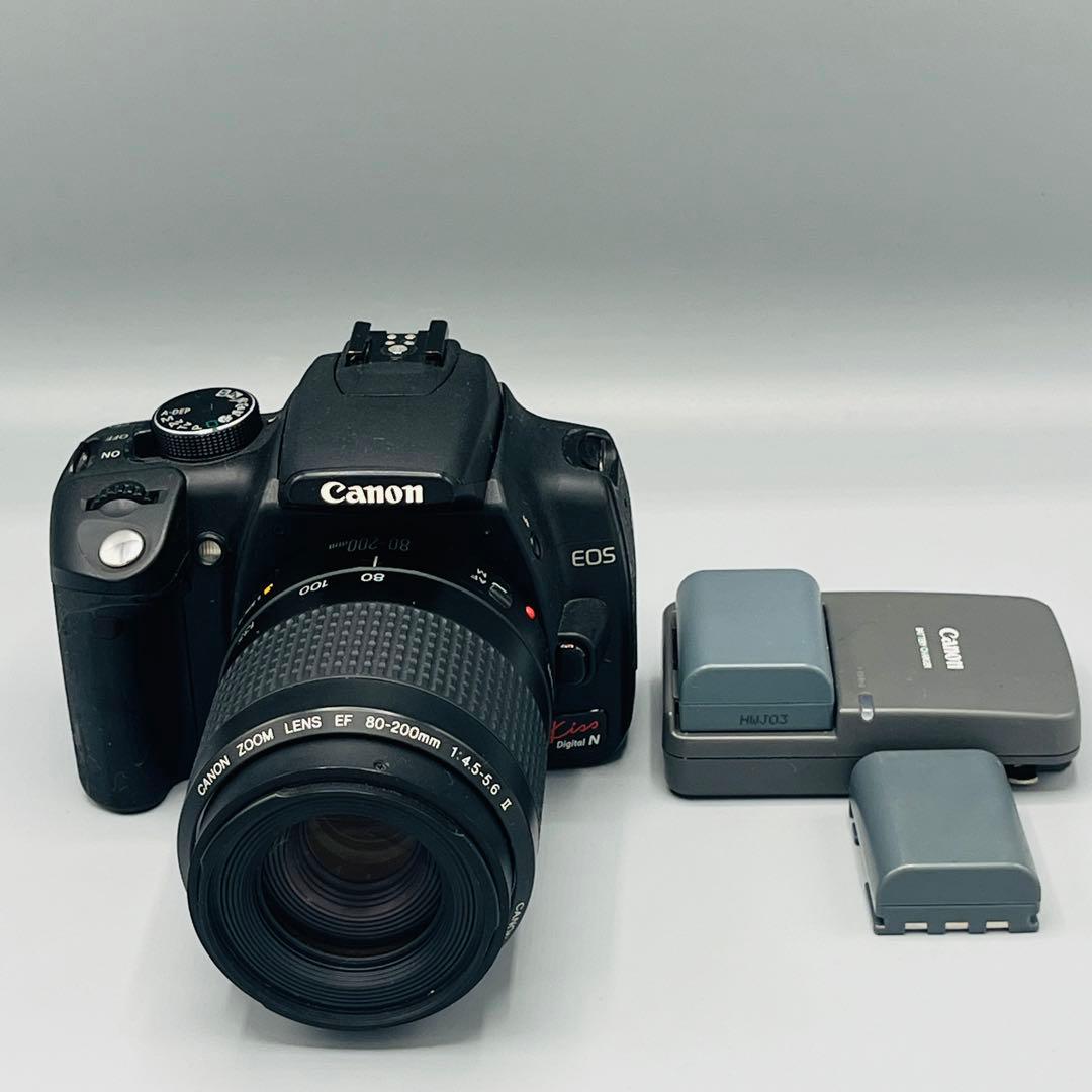 Canon EOS kiss Digital N一眼レフカメラ +レンス