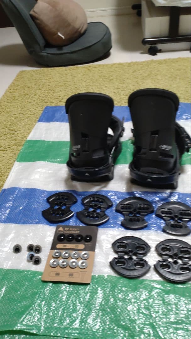 バートン　カスタム　ビンディング ブラック　メンズS 　2019-2020