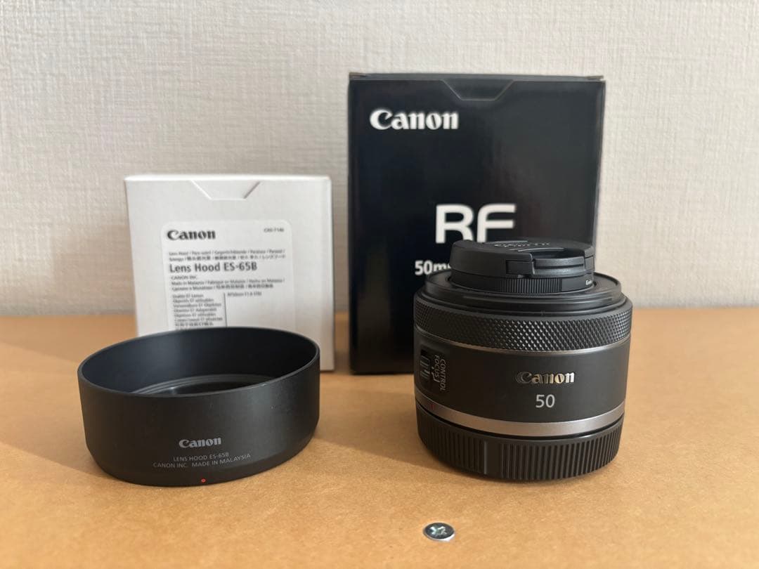 Canon RF50mm F1.8 STM 美品 防湿庫保管