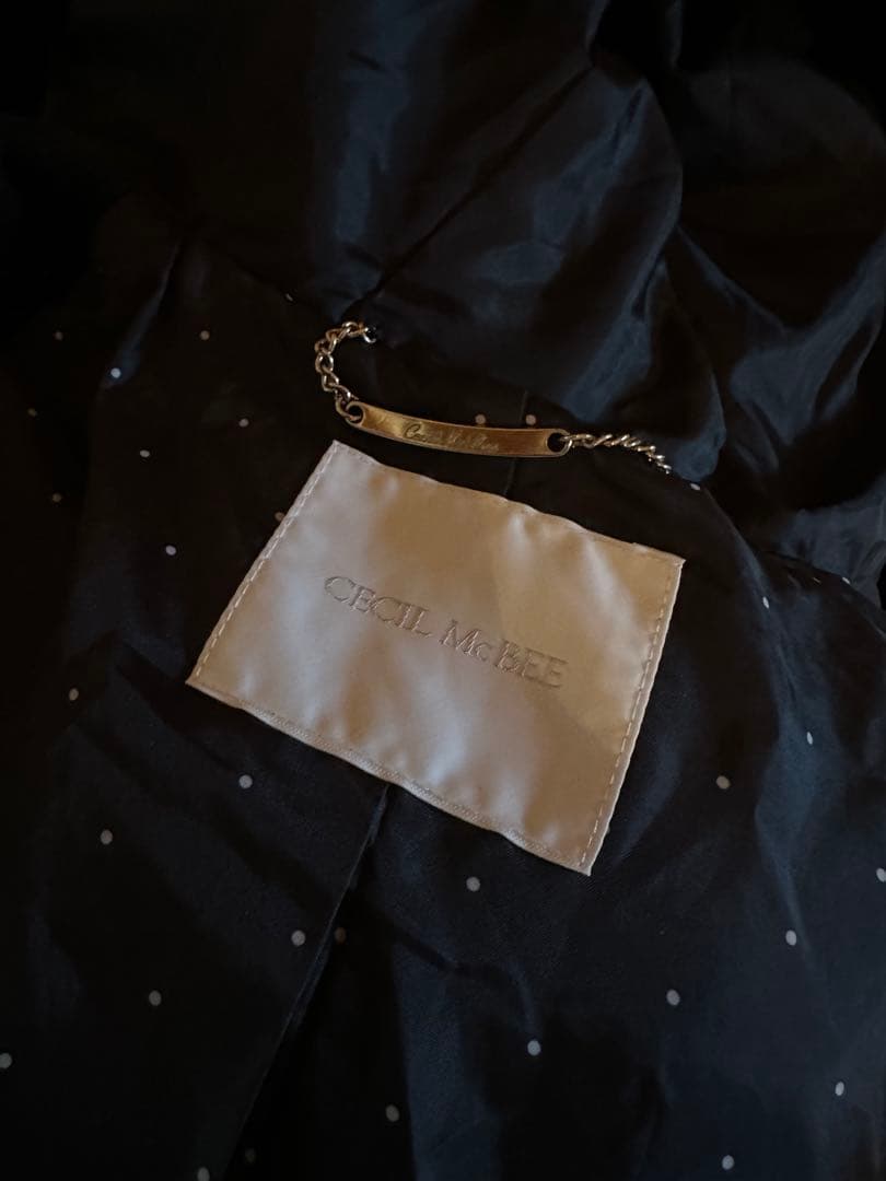 CECIL Mc BEE ショートコート ブラック