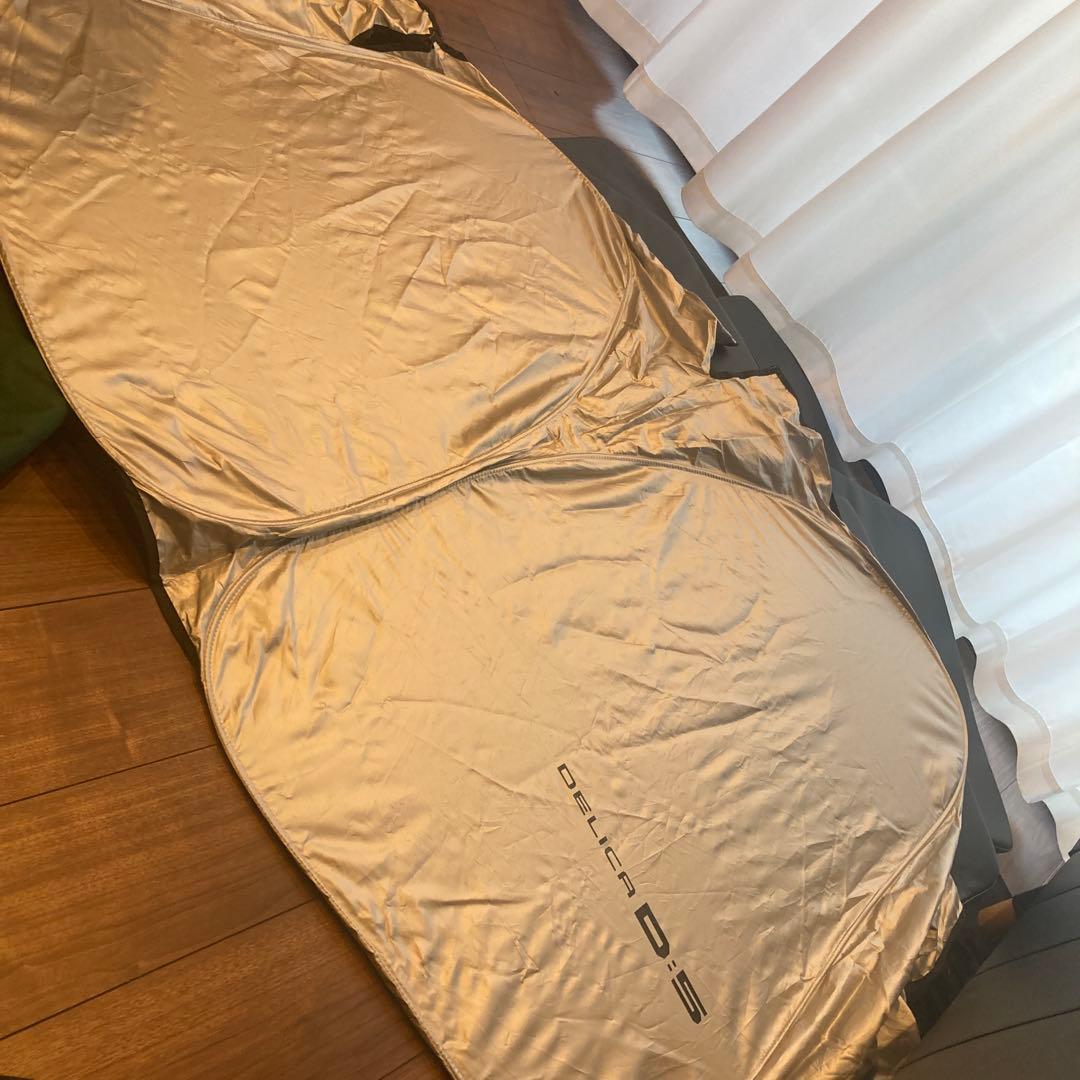 三菱純正 デリカ D-5 サンシェード クッションセット 車中泊