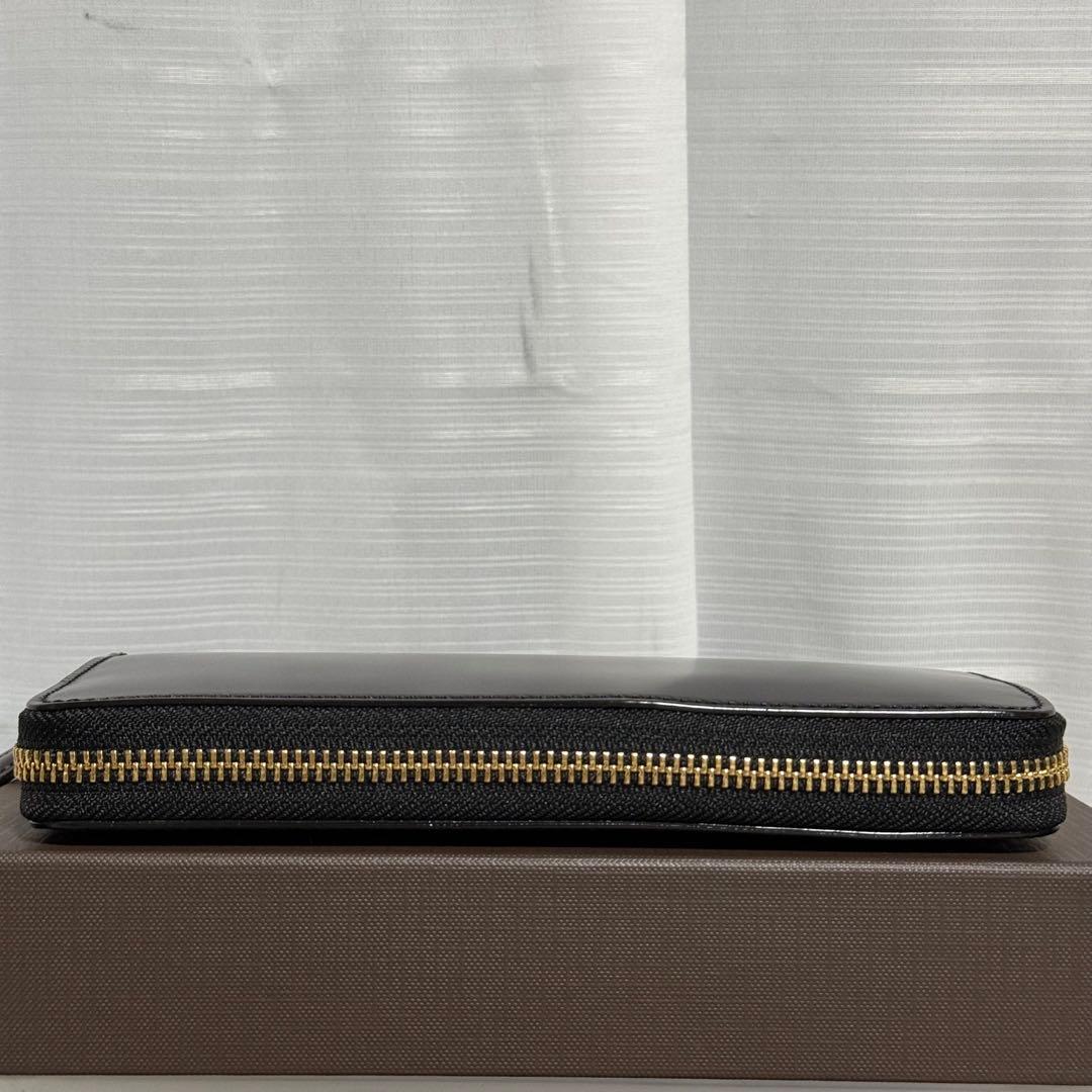 未使用級⭐️ココマイスター コードバン スカイスクレーパー　ラウンドジップ　黒