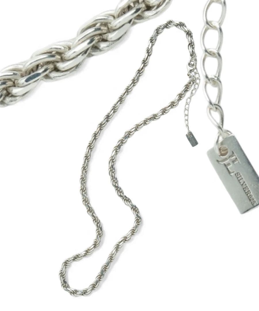 コ*ん様 jentlouis Twisted Chain Necklace ネッ