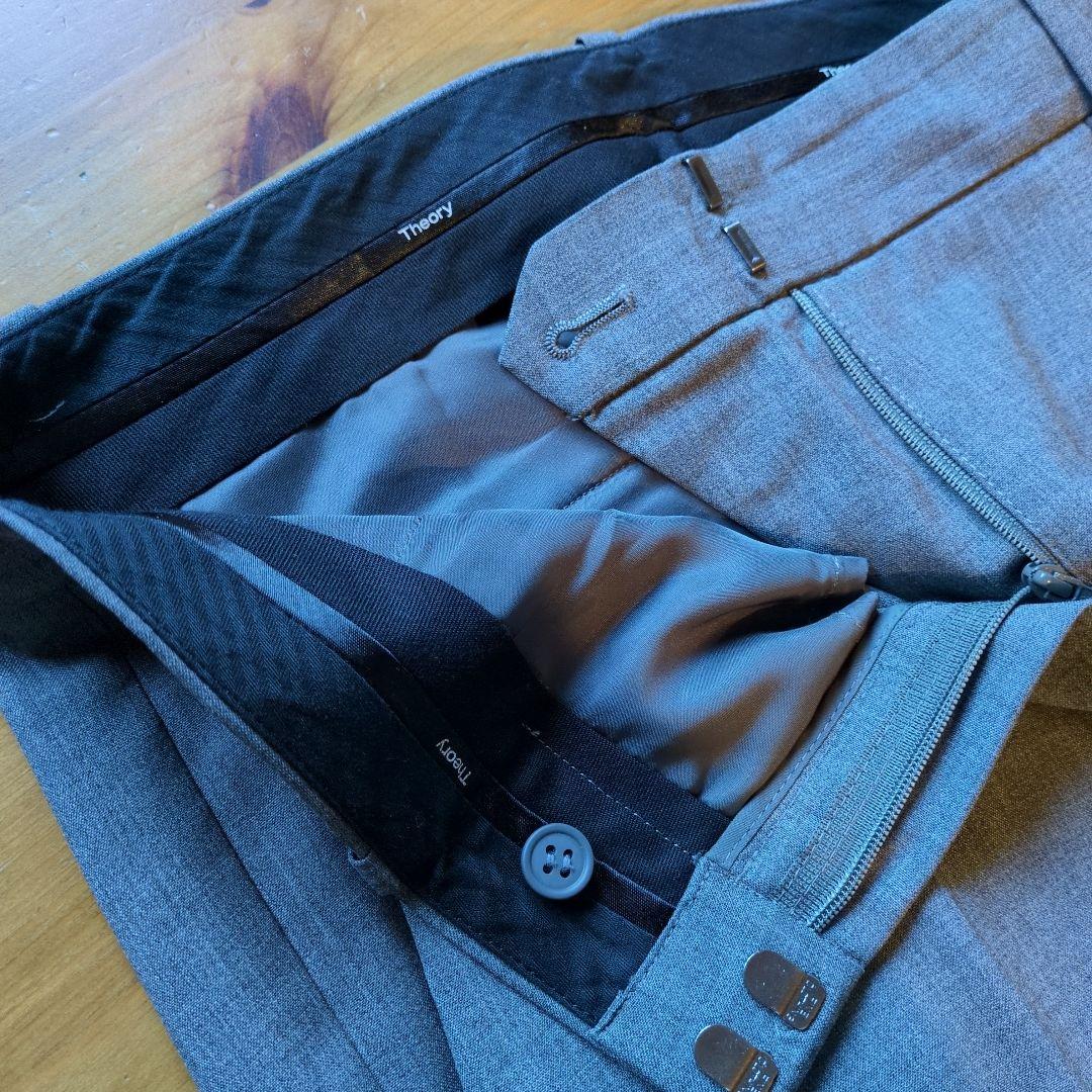 Theoryセオリー Tailor Lanaiパンツスーツセ ットアップ 7万円