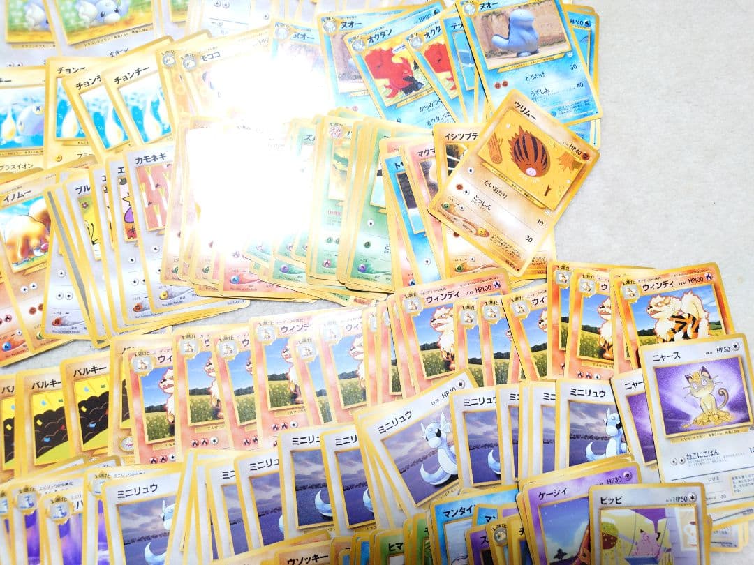 ポケモンカード　旧裏　ノーマル neo ゴースト　わるい　アンノーン　ニャース