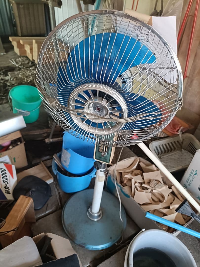 National扇風機F-30VB動作確認済昭和レトロ アンティークレトロ扇風機