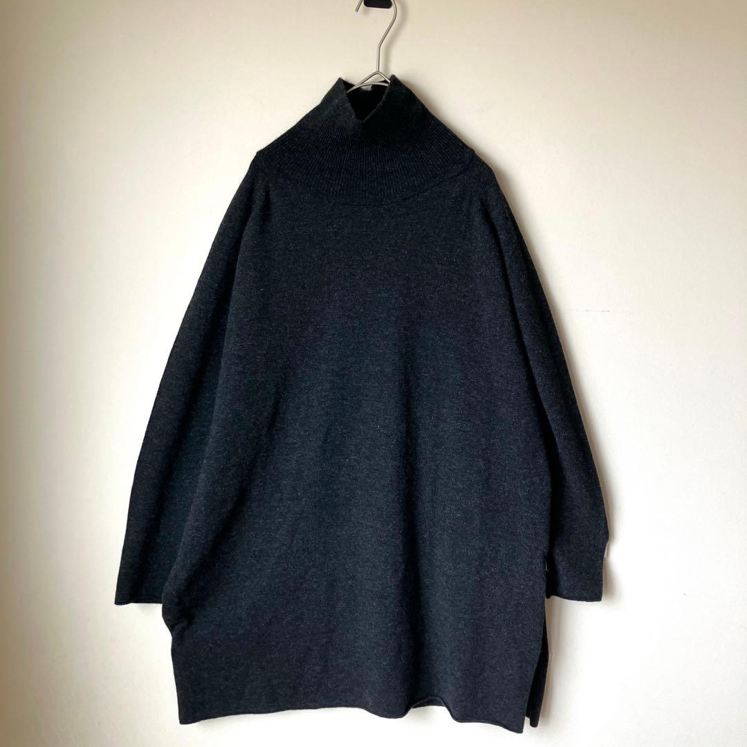 evam eva タートルニットチュニック　えみおわす　ヨーガンレール