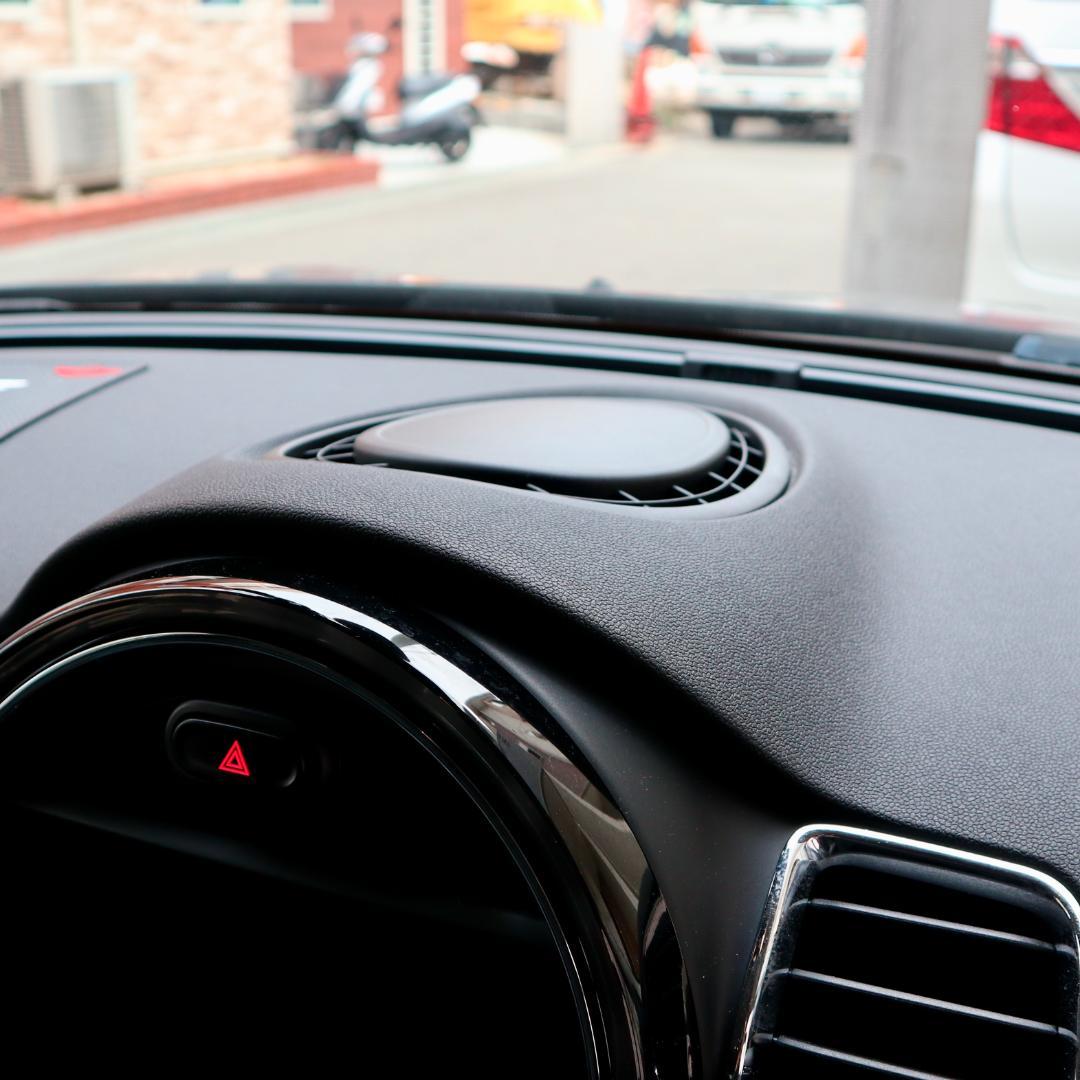 ★MINI F型・ポルシェ風のダッシュボード・アナログ時計（ユニオンJK）★