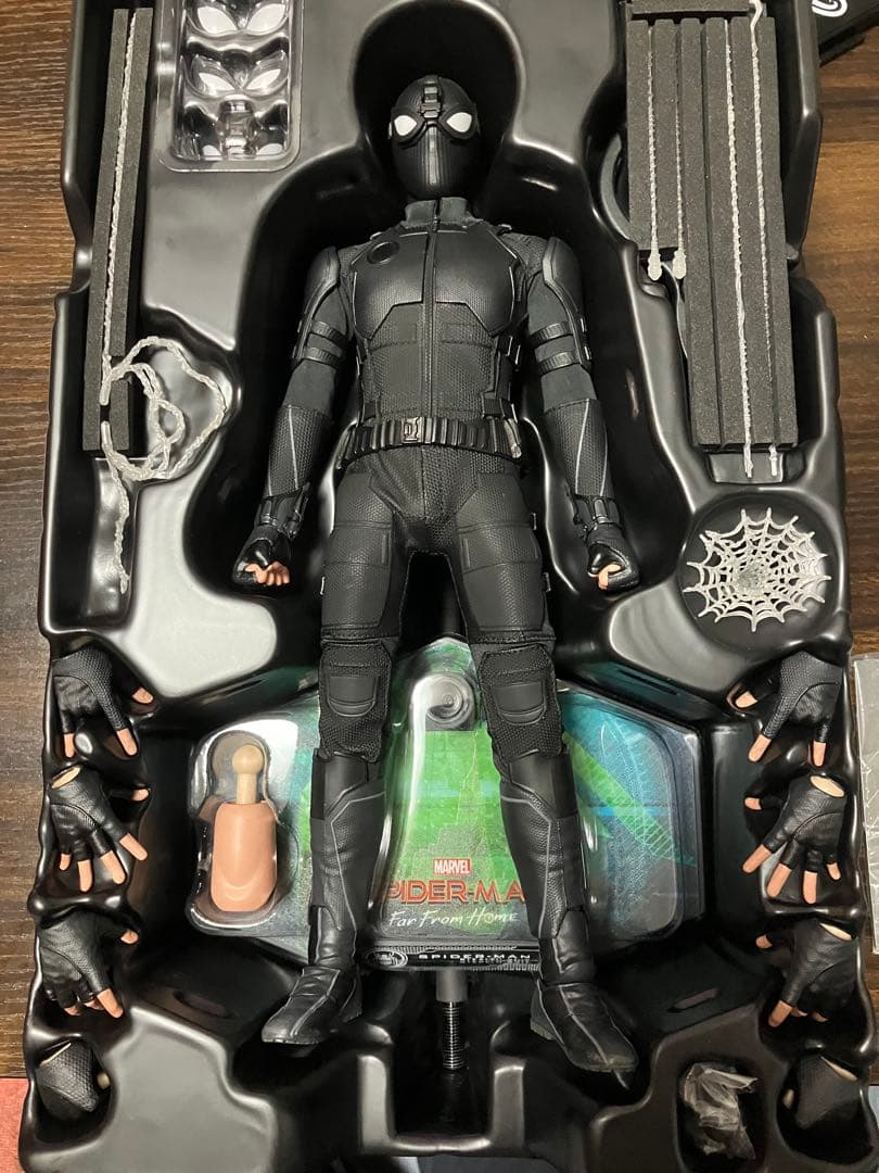 ホットトイズ　スパイダーマン　ステルススーツ