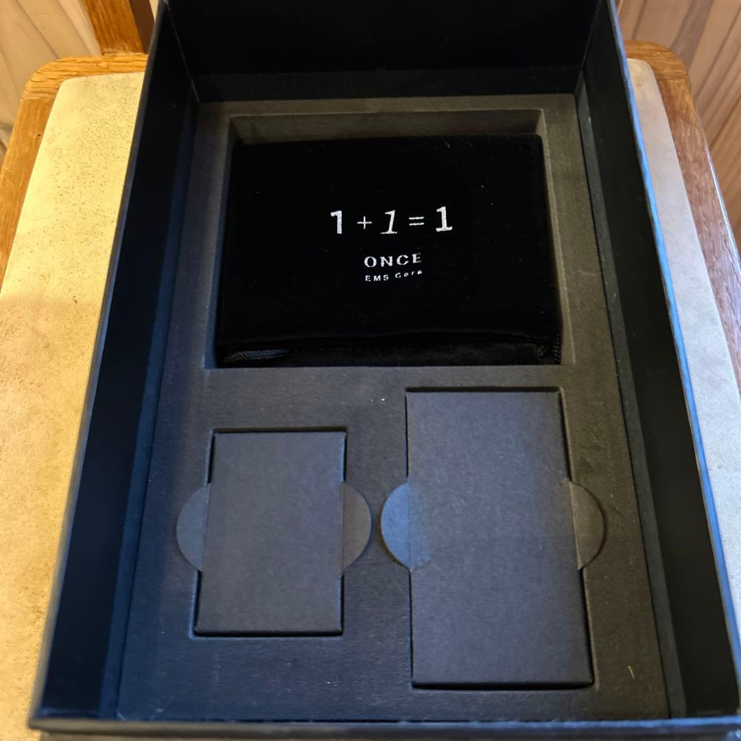 ONCE EMS Care 美顔器 ブラック